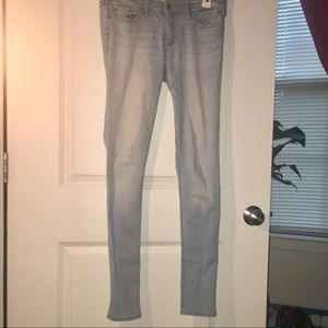 Hollister light wash sinny jeans